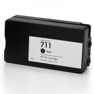 Cartridge HP 711 XL (CZ133A), čierna (black), alternatívny 